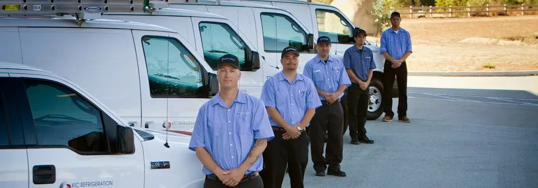 KIC Refrigeration crew ready for Mini Split Repair jobs across Mission Viejo